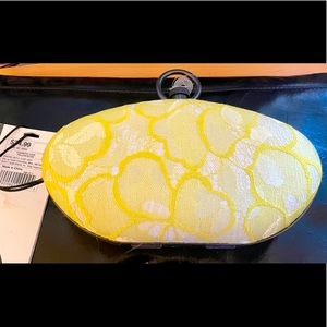 NWT Prabal Gurung for Target sunny yellow clutch!!